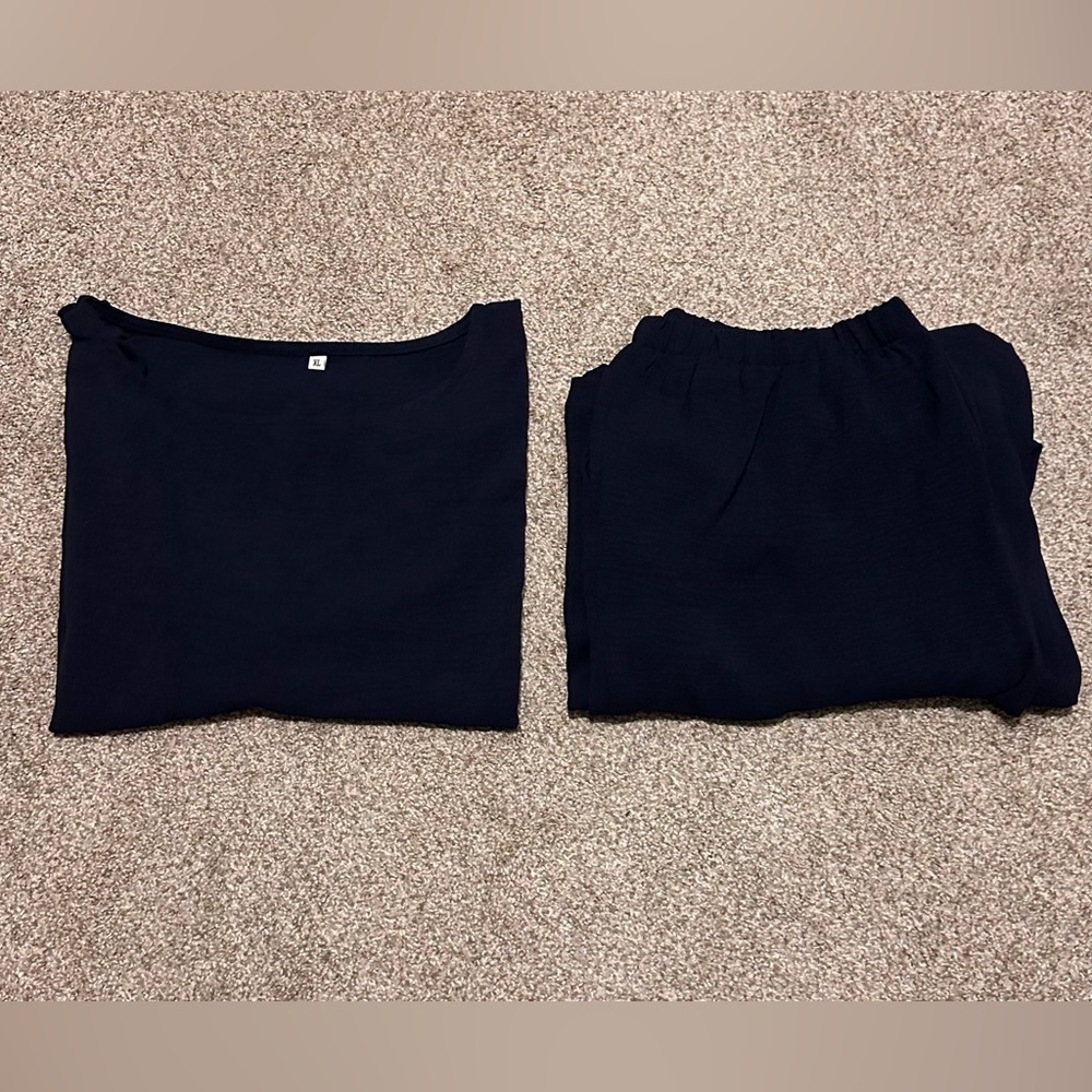 Navy Blue Lounge Set